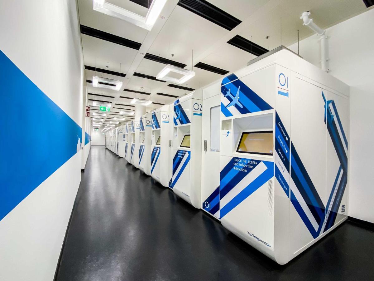 Resting Pods - Zzzleepandgo Wien Airport Schwechat Εξωτερικό φωτογραφία